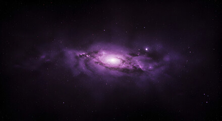 Fototapeta premium Cosmic spiral galaxy in deep space