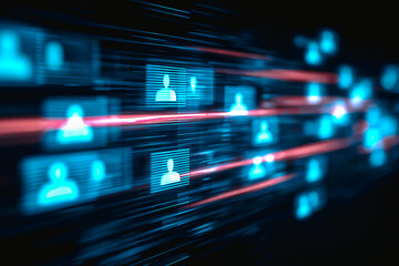 Flux de transfert de données concernant des personnes