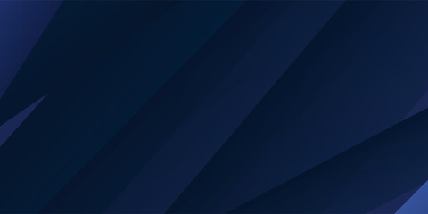 Modern dark blue paper background with dark 3d layered line triangle