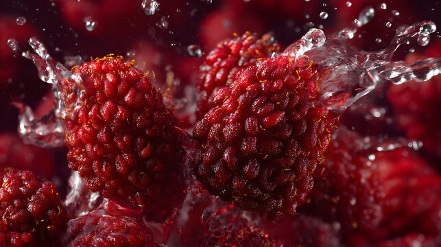 Deep Raspberry Background