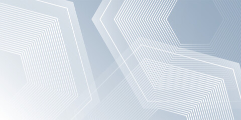 White background with dynamic wavy hexagon texture. suitable for wallpaper abstract