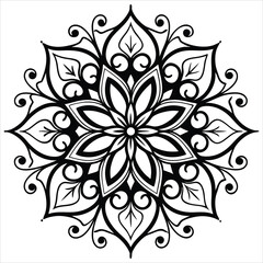  Vector doodle mandala . Ornamental luxury mandala Mandala Line Illustration . various mandala . Mandala Pattern Designs . Henna mandala. Mehndi style. Decorative pattern in oriental style.