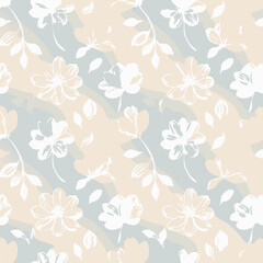 Floral Seamless Pattern – Elegant Botanical Background Design