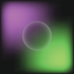  purple green round circle icon pattern, purple green gradient shape cutout on transparent background, purple green vibrant color mesh gradient overlay effect realistic cutout, Gradient effect