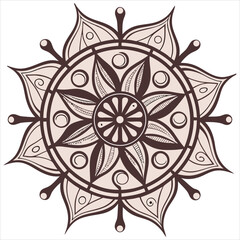 Vector doodle mandala . Ornamental luxury mandala Mandala Line Illustration . various mandala . Mandala Pattern Designs . Henna mandala. Mehndi style. Decorative pattern in oriental style.	