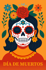 Day of the Dead. Dia De Muertos. Vector illustration.