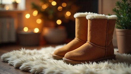 Cozy Warm Indoor Slippers Perfect for Relaxing at Home on Chilled Evenings.  Soft, comfortable footwear ideal for lounging, keeping your feet toasty and enjoying ultimate home relaxation.