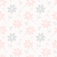 Floral Seamless Pattern – Elegant Botanical Background Design