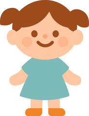 pigtail girl