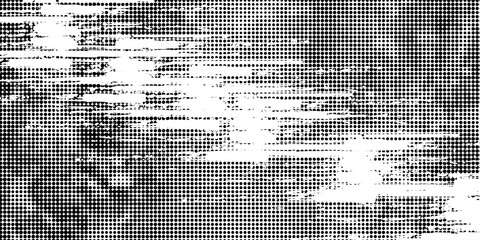  Vector halftone pattern effect texture.