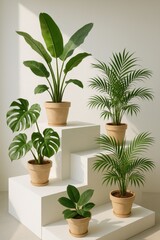 Tropical podium display