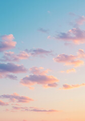 Obraz premium sunset sky and clouds,Beautiful gradient, background