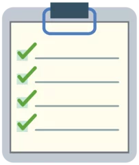  Checklist on a Clipboard Illustration © GraphicsRF