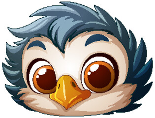 Adorable Baby Bird Illustration