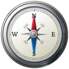  Classic Compass Vector Illustration with Metallic Finish © GraphicsRF