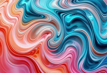 Colorful abstract swirl backgrounds for computer screens and digital displays