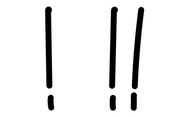 記号の手描きアイコン02