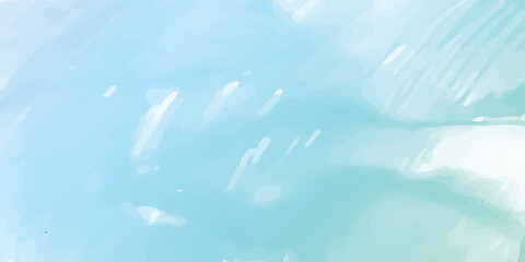 Vector Abstract Blue Watercolor Background with Soft Gradients and Flowing Texture for Modern Artwork. Fluid Abstract Blue Watercolor Vector Background with Smooth Brush Texture for Digital and Print 