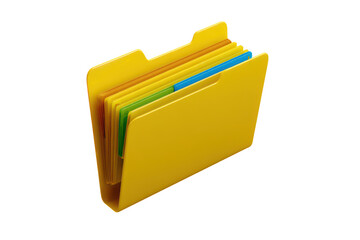 Organized Efficiency Colorful File Folder System for Documents and Papers