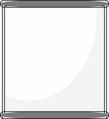 Obraz premium Blank Whiteboard Illustration