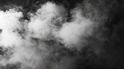 Fototapeta premium Realistic Dry Smoke Overlay for Compositing. Perfect for Adding Atmospheric Effects in Your Shots with Seamless Blending.