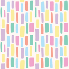 Abstract rectangles vector seamless pattern