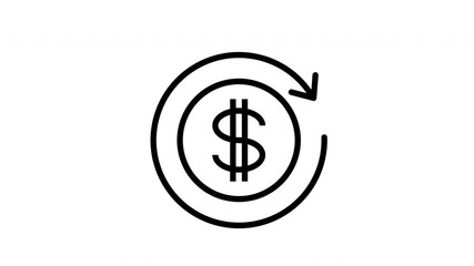 Money transaction animated icon
 - Powered by Adobe