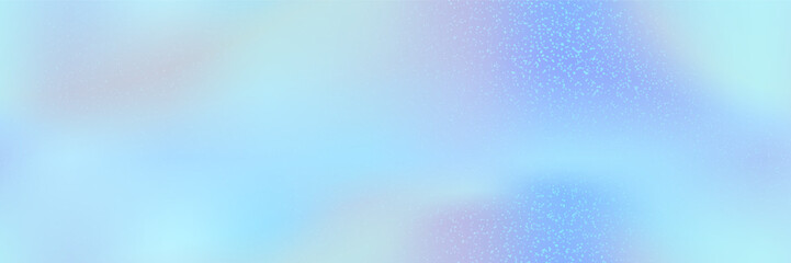 Blue, lavender and lilac sky gradient mesh gradation seamless bg with noise texture. Neutral soft vector illustration. Blurred ombre watercolour background with grain pattern © Kusandra