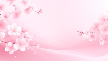 Fototapeta premium pink cherry blossom background