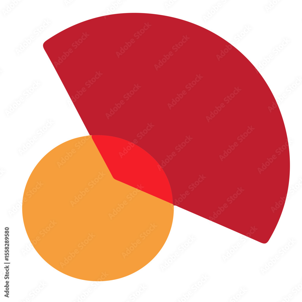 Poster an abstract, irregularly shaped blob with a smooth, fluid form. this versatile design element is ide