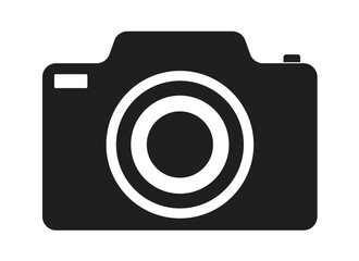 Camera photography icon. flat illustration of vector icon on white background