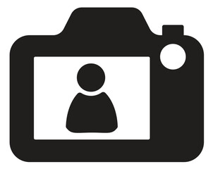 Camera icon vector illustration design on white background