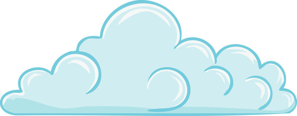 vector illustration of blue 