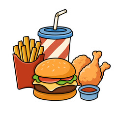 fast food vector