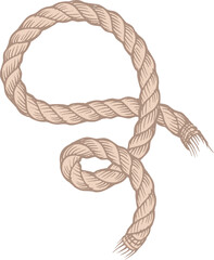 Rope Knot Design Element