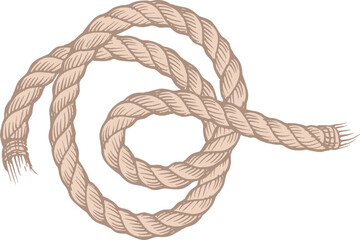 Obraz premium Rope Knot Design Element