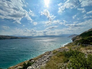 Fototapeta premium Urlaub, Kroatien, Insel, Krk