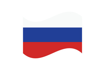 Flag of Russia or Russian Federation