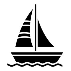 Sailboat Vector Illustration