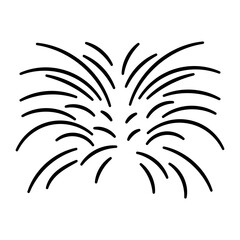 Fireworks vector icon. Banger illustration sign. Frecracker symbol. Firework web icon.