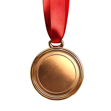 hyper realistic sports medal hanging from ribbon isolated pure, white background subtle soft shadow clean studio lighting ultra digital graphic wallpaper mockup element texture background photo resour
