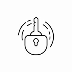 car key icon vector