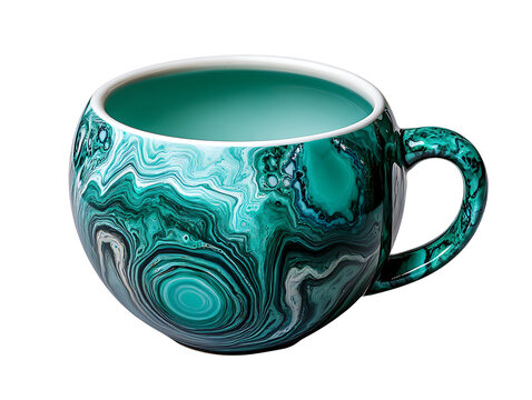 Artistic coffee mug design studio product photography creative environment close-up perspective unique style