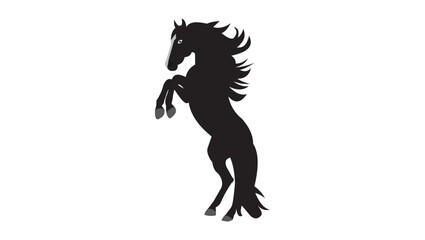 This captures the key visual (silhouette, black horse, white background) in a simple, descriptive way suitable for a filename or alt text Let me know if you'd like variations!