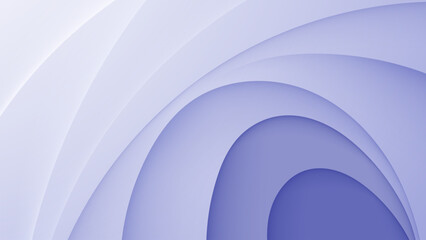 Abstract Blue Background with Smooth Lines and Futuristic Wave Design