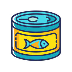 Canned food icon 