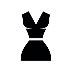 Waist Silhouette Vector Drawing Style