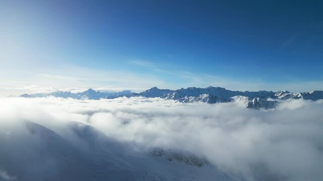 Clouds over Switzerland, Andermatt