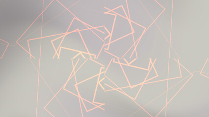 Geometric abstract background with light pink lines and soft gradient