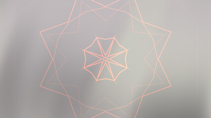 Abstract Geometric Pattern with Faded Lines and Soft Background